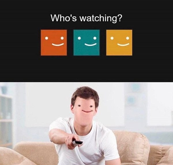 Netflix? - via reddit/u/ethanrofe. Netflix? - via reddit/u/ethanrofe.