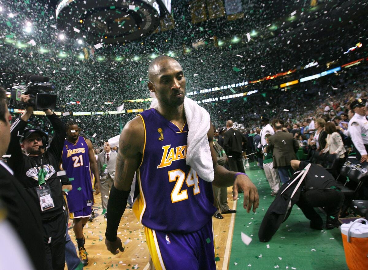 Kobe Bryant had a 5-2 record in NBA Finals - Los Angeles Times