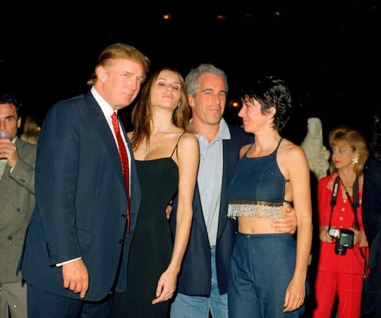 Donald Trump and Jeffrey Epstein partied together. Then an oceanfront ...