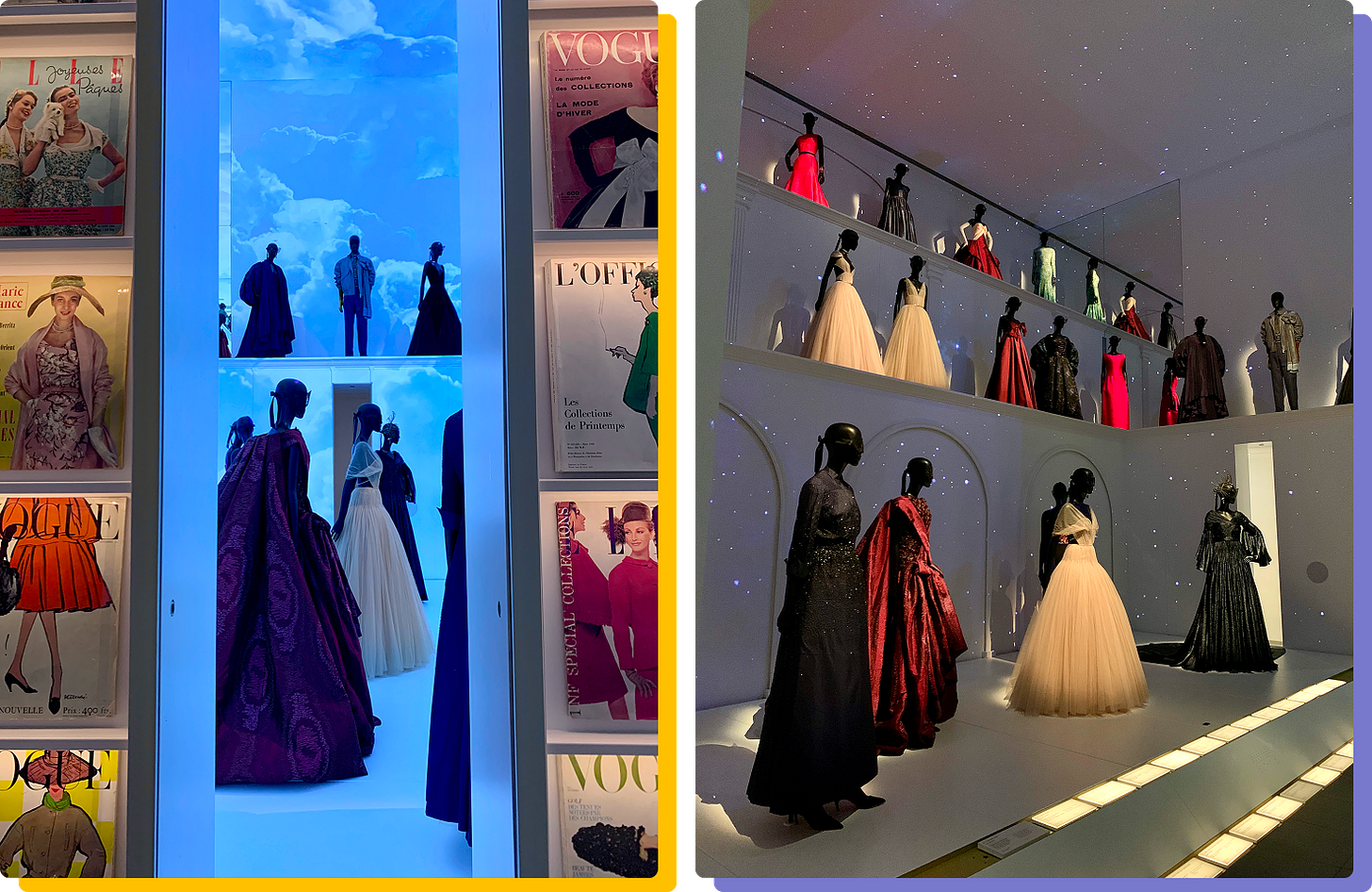 Scenes from my visit to La Galerie Dior Scenes from my visit to La Galerie Dior
