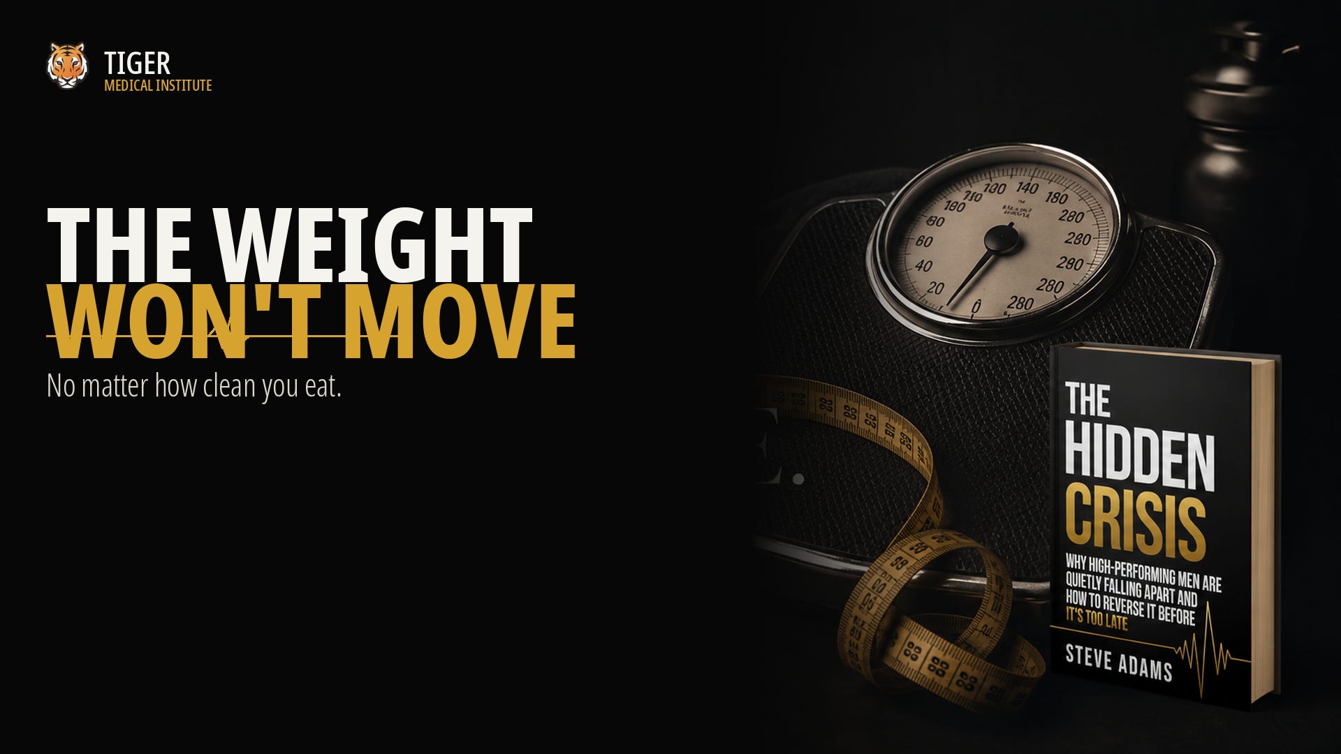 Why The Weight Won’t Move — No Matter How Clean you Eat