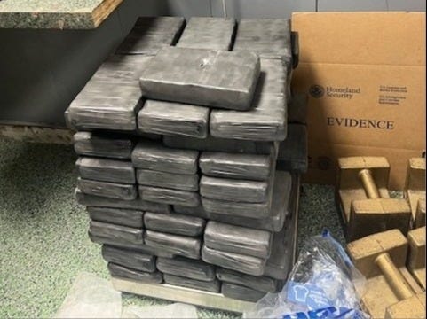 More than 163 pounds of cocaine worth more than 5 million dollars seized from a smuggler attempting to pass through the Sarita Checkpoint. More than 163 pounds of cocaine worth more than 5 million dollars seized from a smuggler attempting to pass through the Sarita Checkpoint.