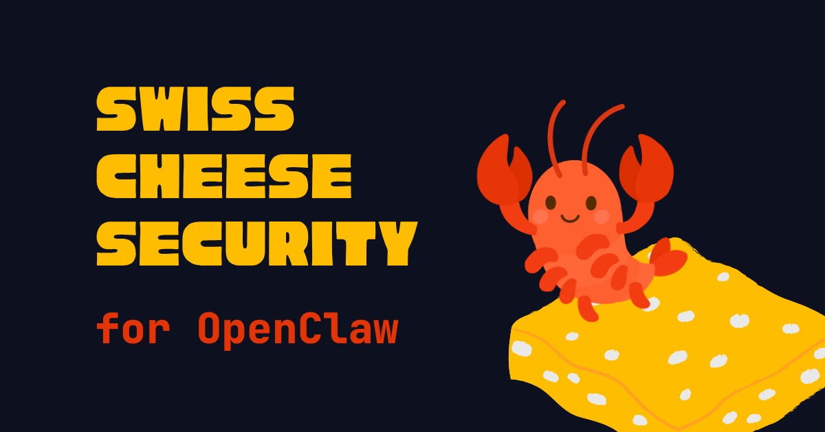 Five Slices of Swiss Cheese Between Your Agent and Everyone Else