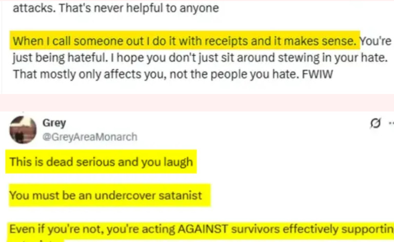 Solstice 2024 Psyop #7 David Now Attacks with GreyAreaMonarch Account
