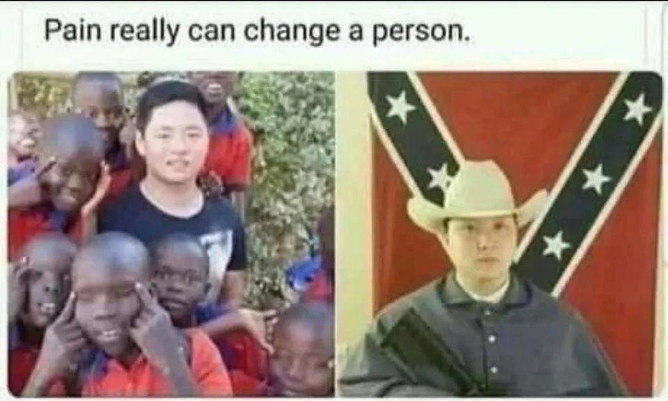 r/shitposting - Pain can really change a person
