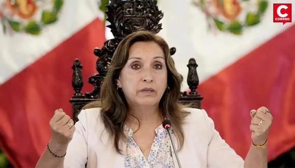 Rolex de Dina Boluarte habría sido importado a Perú.