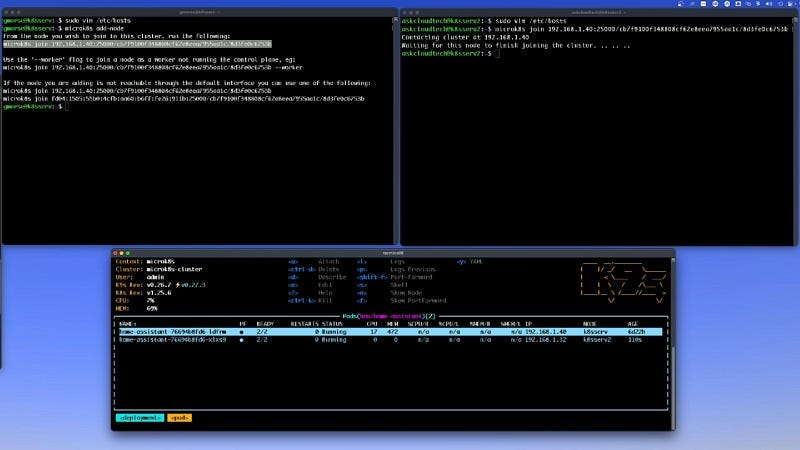 Successful add of second node