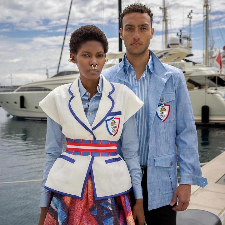 Opening Ceremony Uniform by Stella Jean