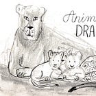 Animal Families Drawing Game 