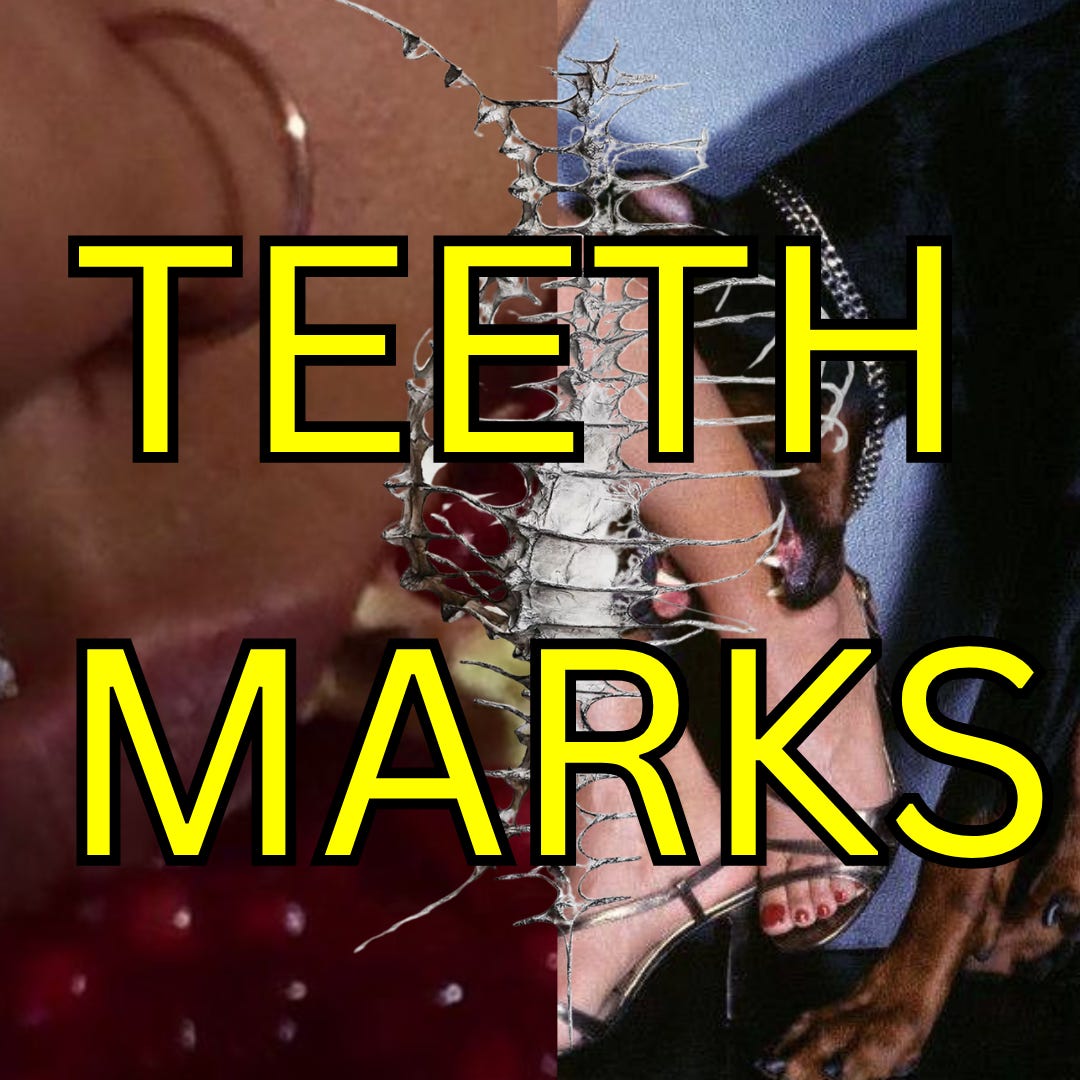 teeth marks