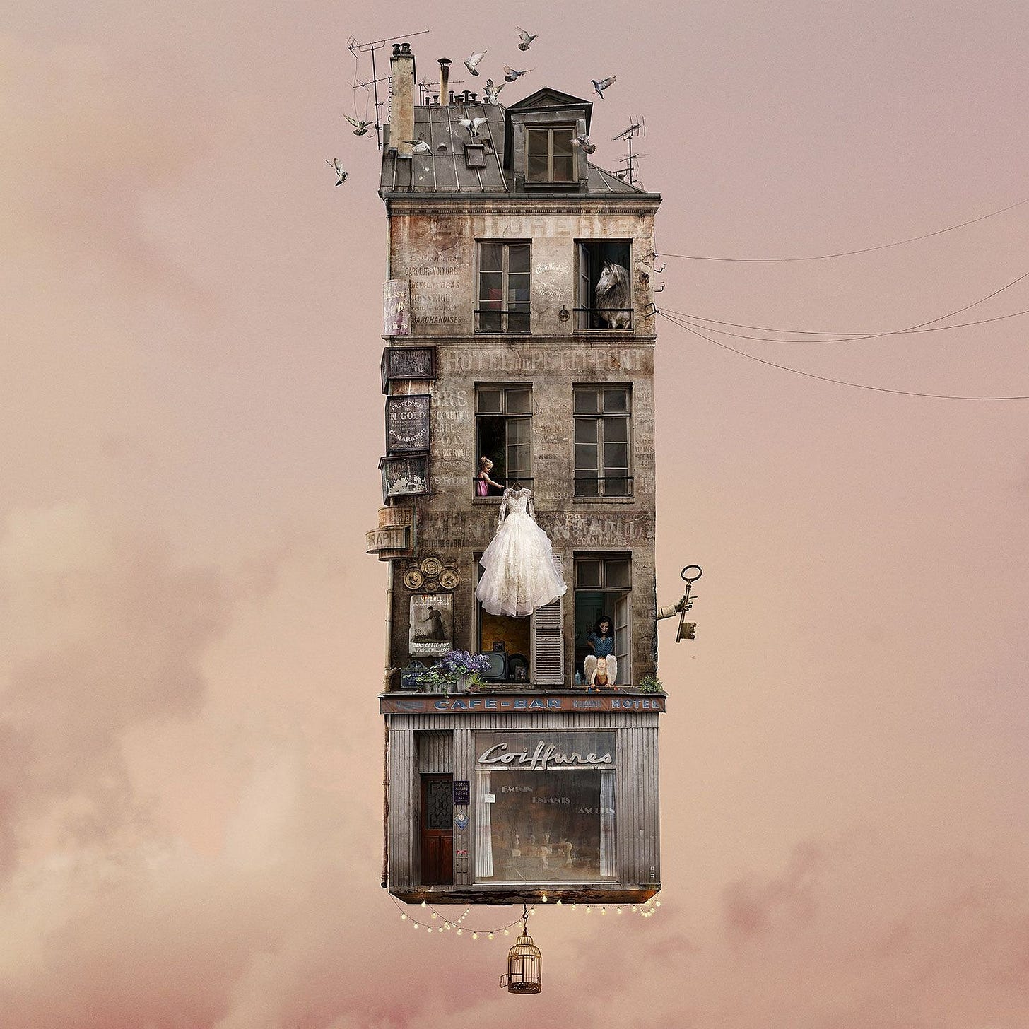 Flying Houses - Galleria Forni