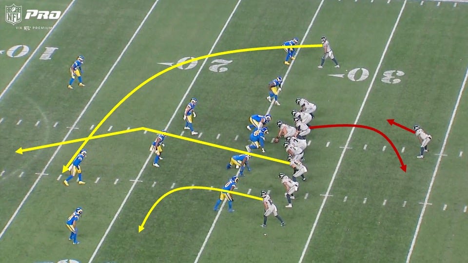 How the Seahawks Create Big Completions Off of Play-Action