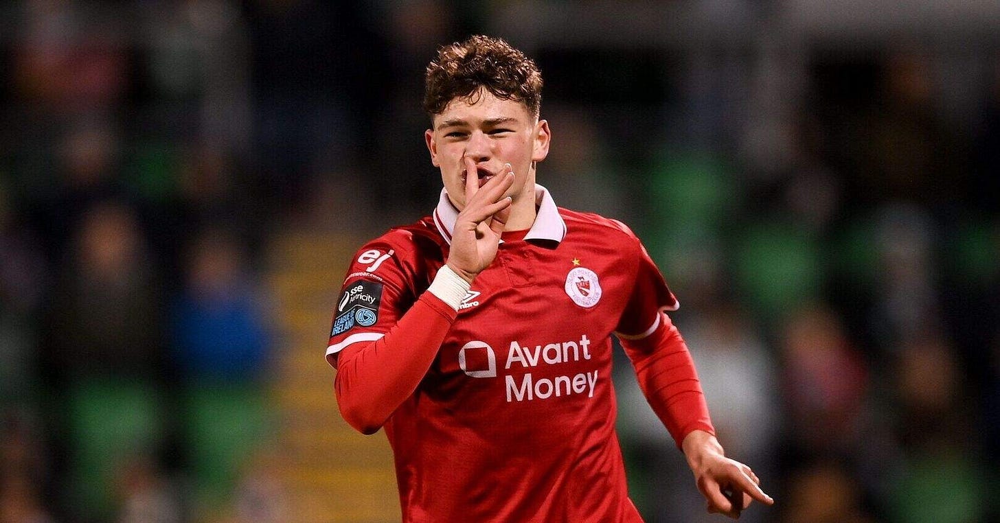 Sligo Rovers player Owen Elding