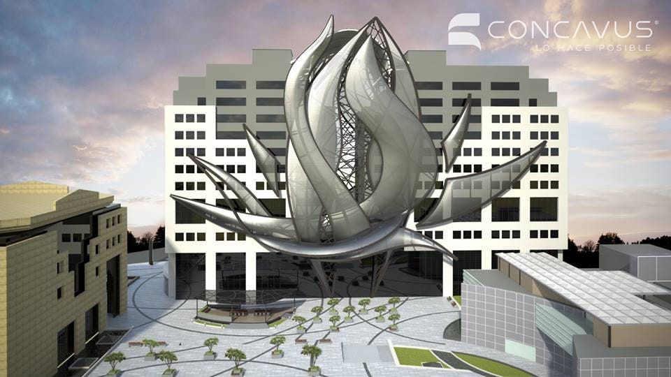 Face Lift fachada world trade center guadalajara