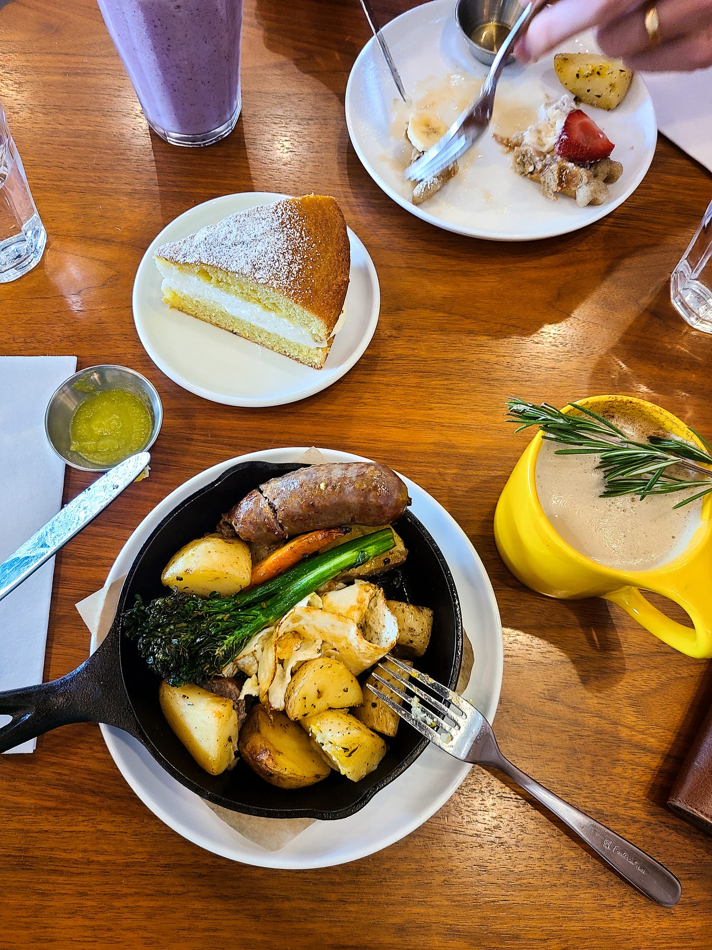 The Lights Cafe potato hash