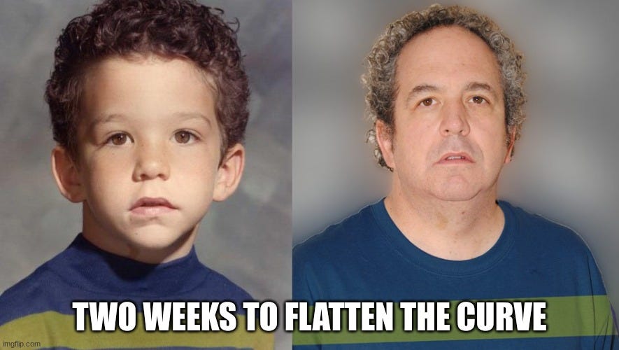 2 weeks to flatten the curve Memes & GIFs - Imgflip