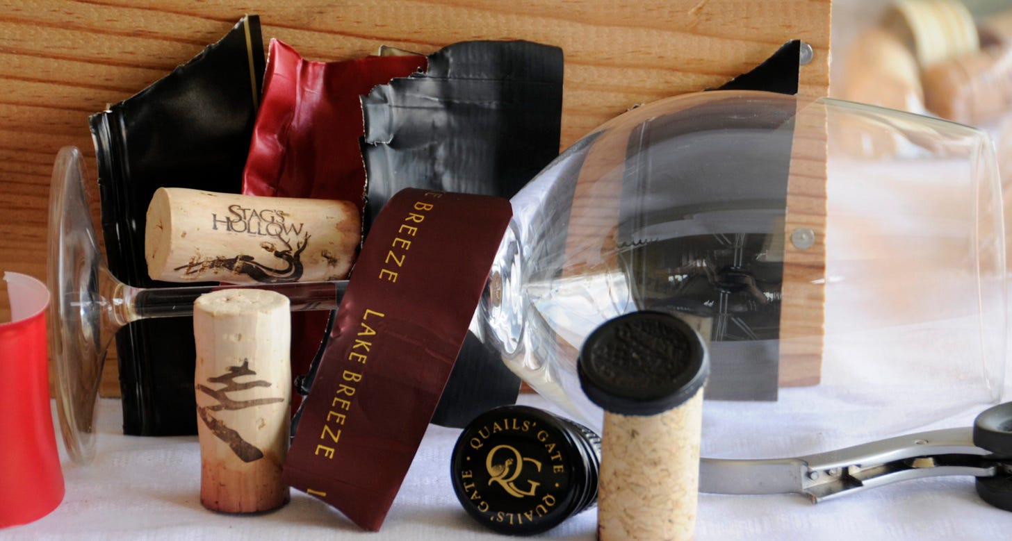 Caps Corks Capsules 2006 BC Pinot Noirs Tasting 5
