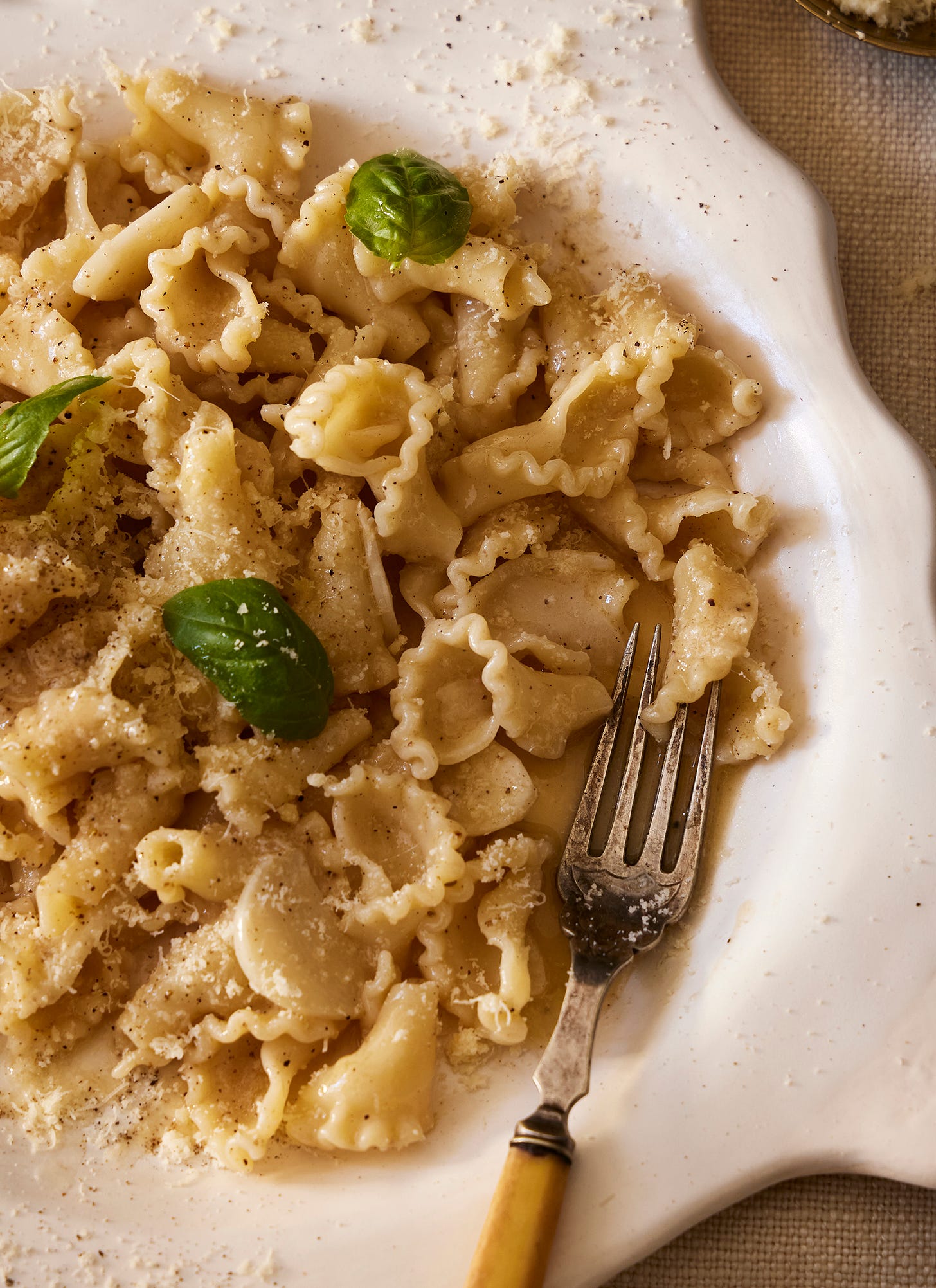 Buttered pasta recipe from Anna Stockwell.