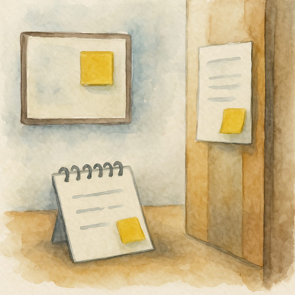 How To Stick To Habits With Physical Reminders - Productivity Academy