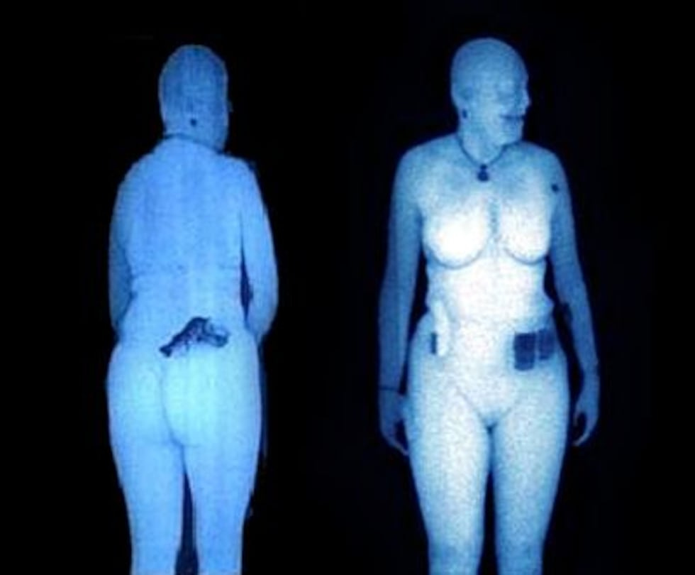 raw image from backscatter machine (TSA screeners see a more diffused version)