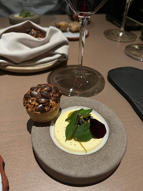 Tasting menu at Soil restaurant in Athens