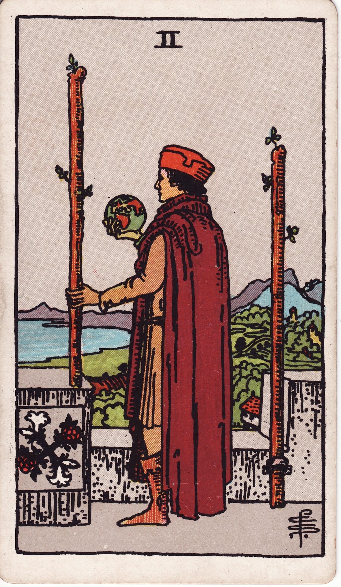Two of Wands - Wikipedia