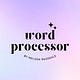 Word Processor