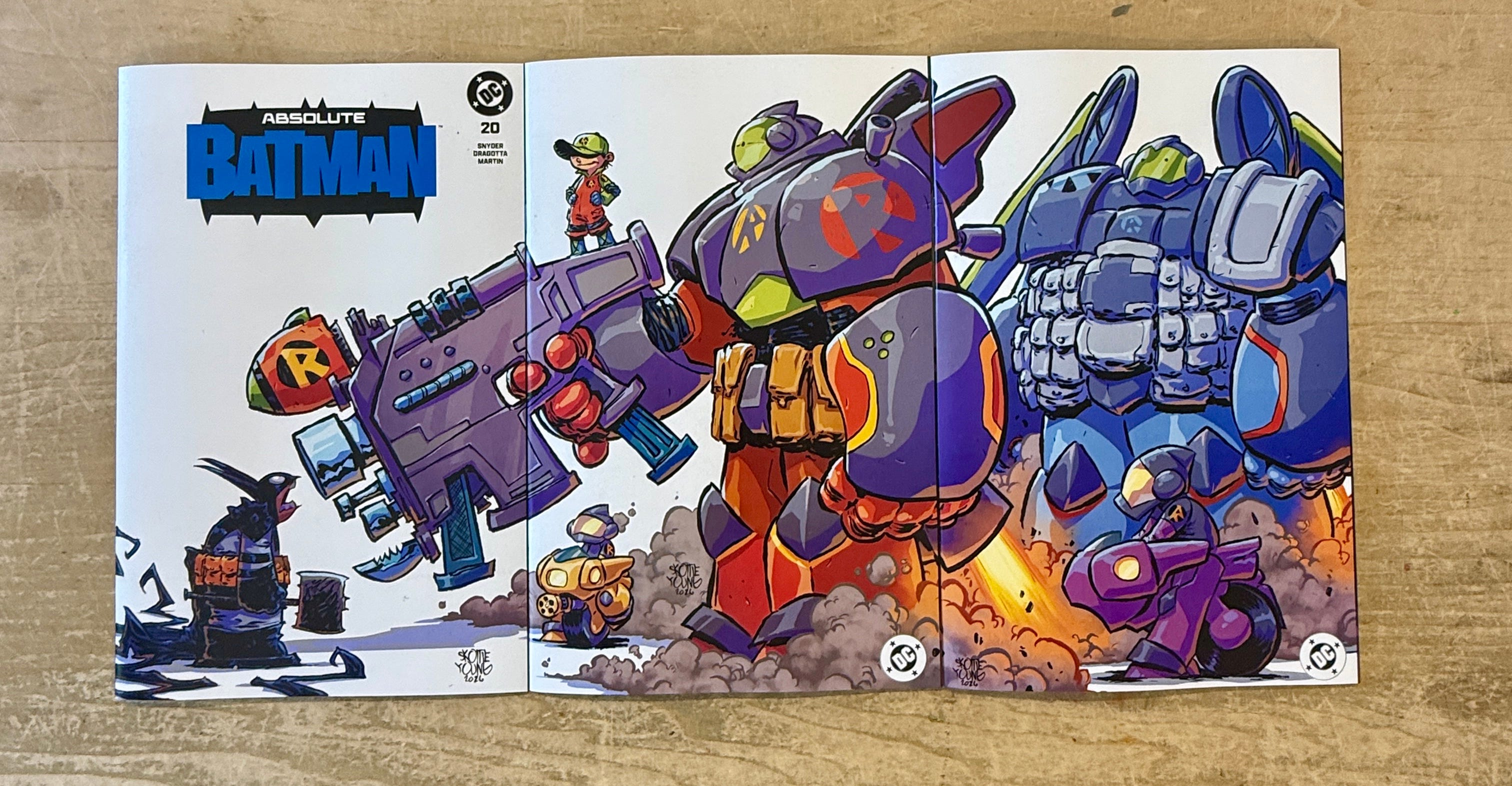 ABSOLUTE BATMAN 20 TRIPTYCH IS HERE! - by Skottie Young