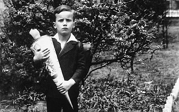 Fest as a boy in the early years of the Nazi regime.