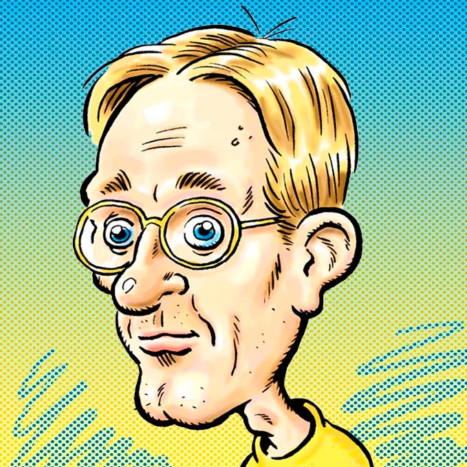 Hustler Cartoons by Collins logo