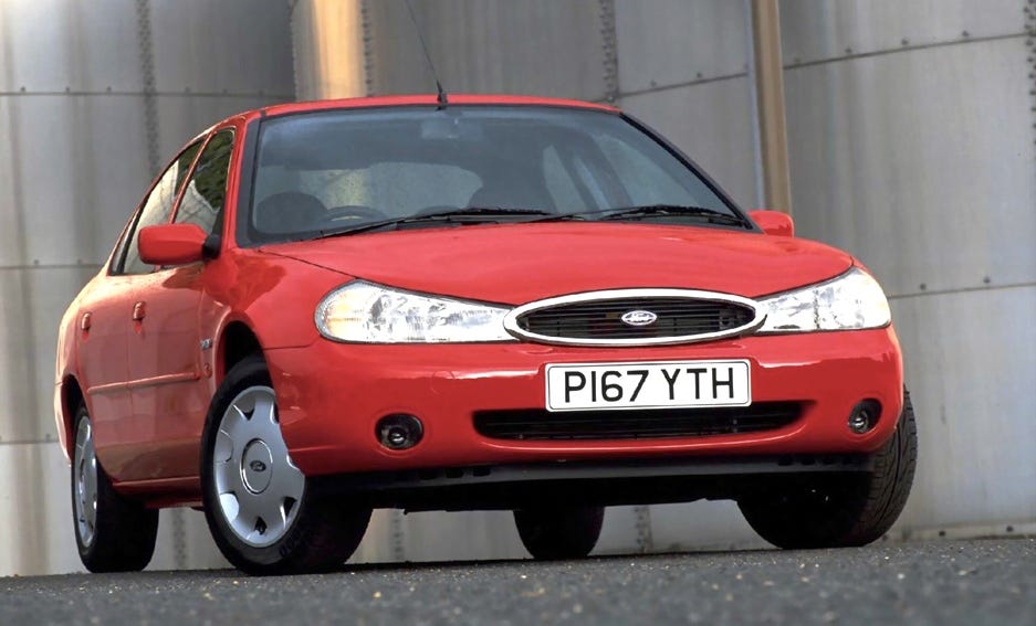 UK 1997: Ford Mondeo starts with a bang, Fiesta leads at year-end ...