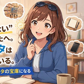 「書きたいのに何も思いつかない」あなたへ。日常の中にネタは山ほど眠っている