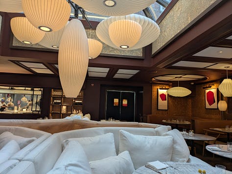 Pork belly tostada and ‘golden hour’ cocktails. Lovely morning light and possibly the best chickien and waffles in the city.