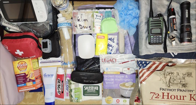 Prepping Tips For Seniors: Basic Supplies