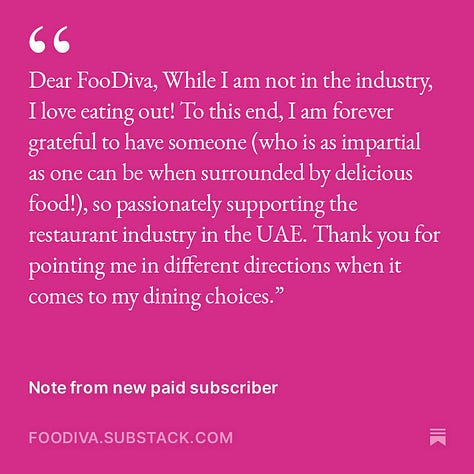 FooDiva - The Restaurant Whisperer - #UAERestaurantsUnite