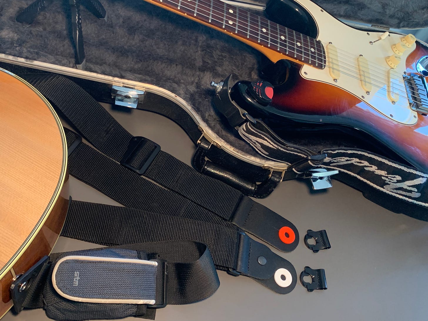 bits on my guitars