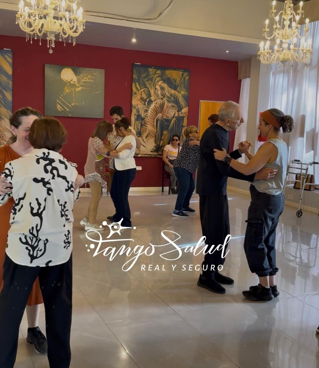 “Al encontrarse con otras personas que también están transitando la enfermedad, salen de la situación de aislamiento que crean al recibir el diagnóstico”, cuenta Verónica Alegre. Foto/Tango Salud