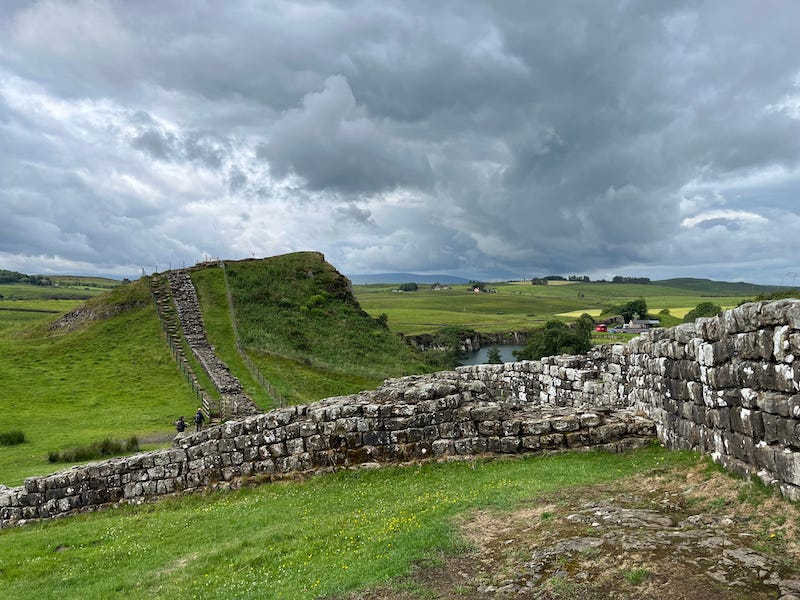 2025-6-22 Hadrian’s Wall, photo by author