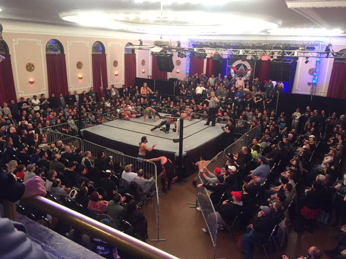 Image result for aaw wrestling logan square auditorium Image result for aaw wrestling logan square auditorium