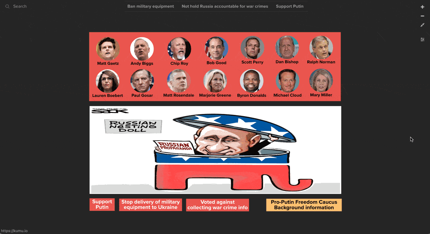 Pro-Putin Freedom Caucus roots for Russian dictator Pro-Putin Freedom Caucus roots for Russian dictator