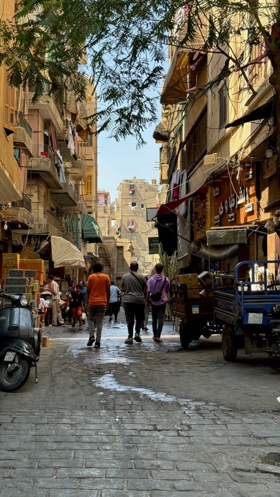 The streets of Cairo The streets of Cairo