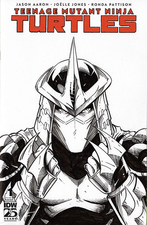 Examples of black and white and color commissions/sketches on comic book sketch covers. 