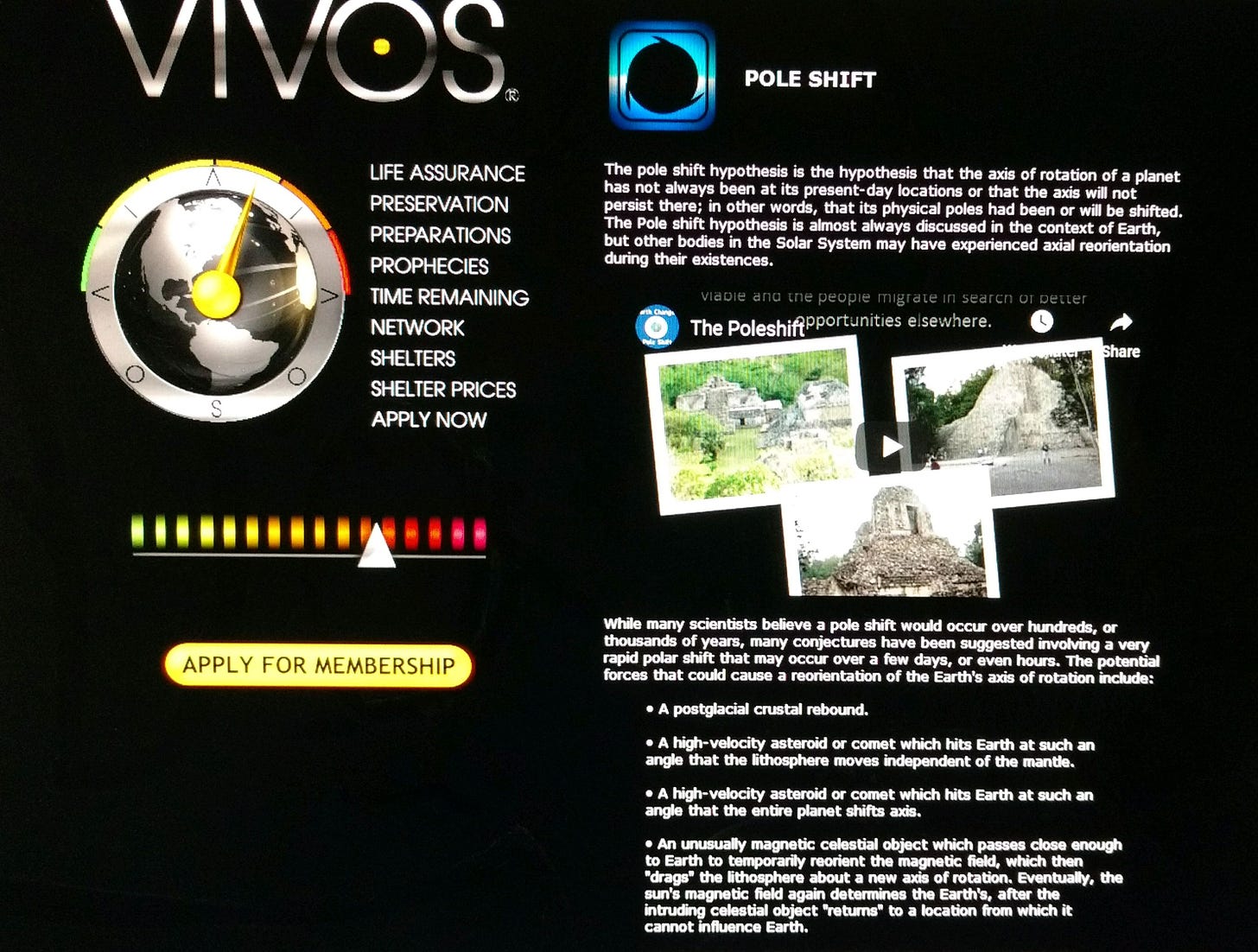 Vivos pole shift Vivos pole shift