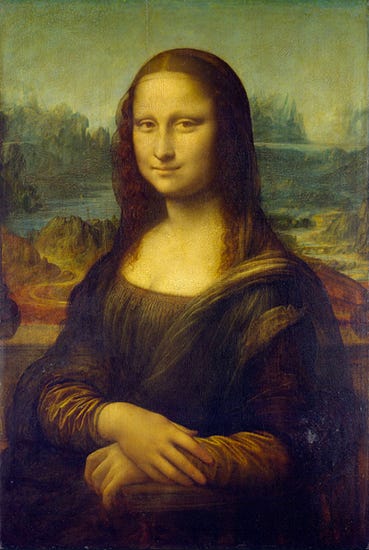 Mona Lisa by Leonardo da Vinci Mona Lisa by Leonardo da Vinci