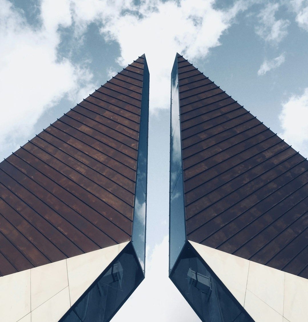 white and black wooden house