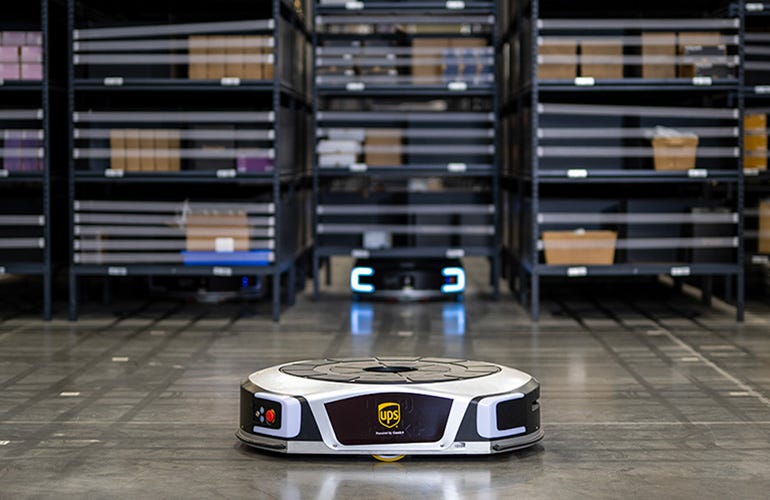 UPS unveils robotics innovations at work in its network - The Robot Report