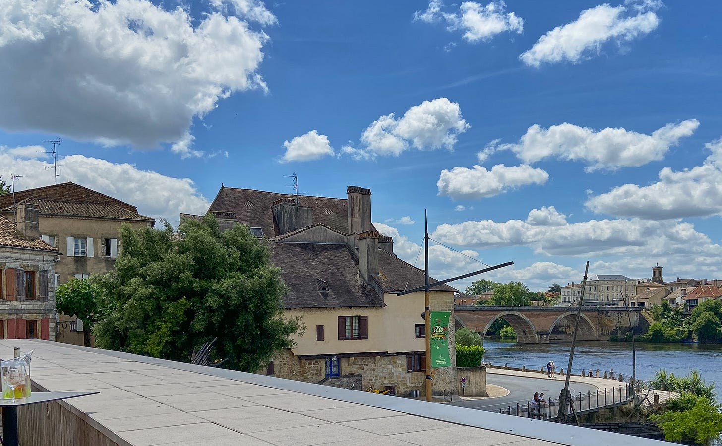The vieux pont from the Quai Cyrano