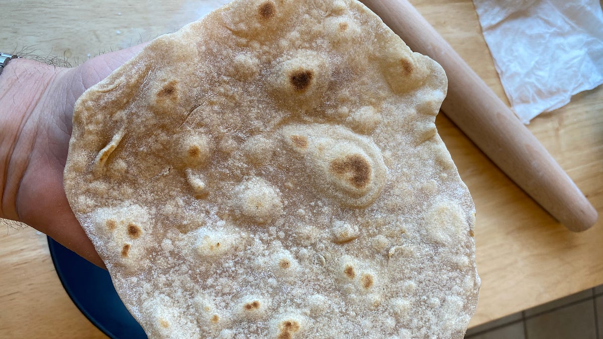 Beef Tallow Flour Tortillas - by Myles Snider