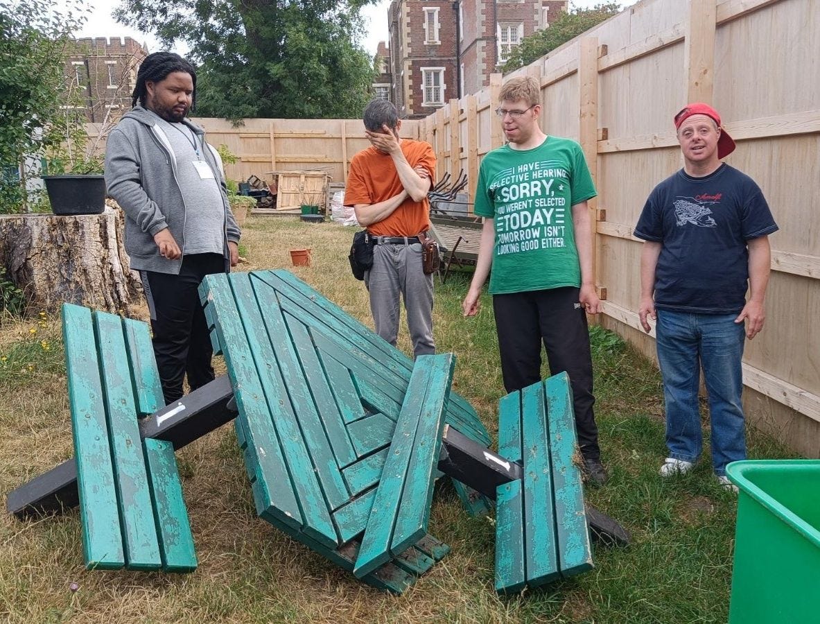 May be an image of 4 people