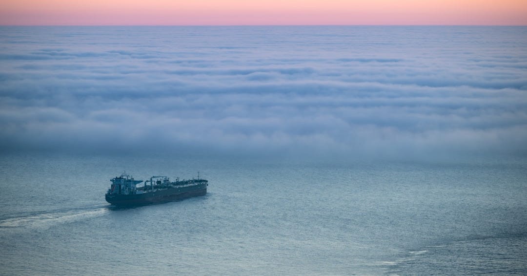 a boat in the water